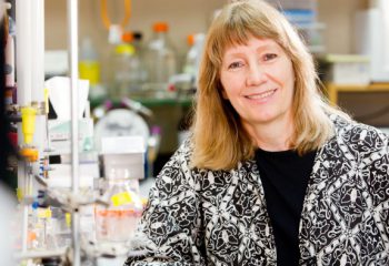 Debra Mohnen, senior author, in her University of Georgia lab.